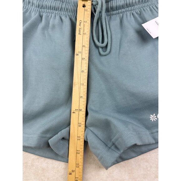 Volcom Just Chill Women's Shorts Pull On Fleece Lounge Size XS Drawstring NEW - Picture 7 of 12